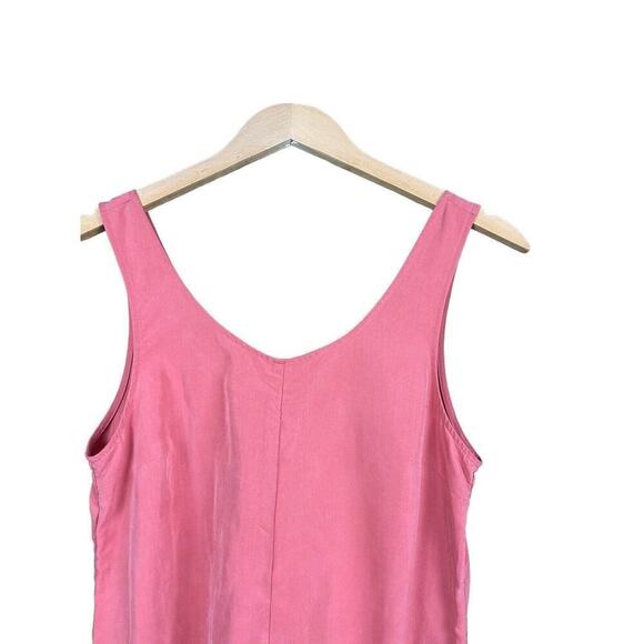 Asos Design Sleeveless Jumpsuit Boilersuit Rust Orange size 4 NWT - Picture 3 of 7